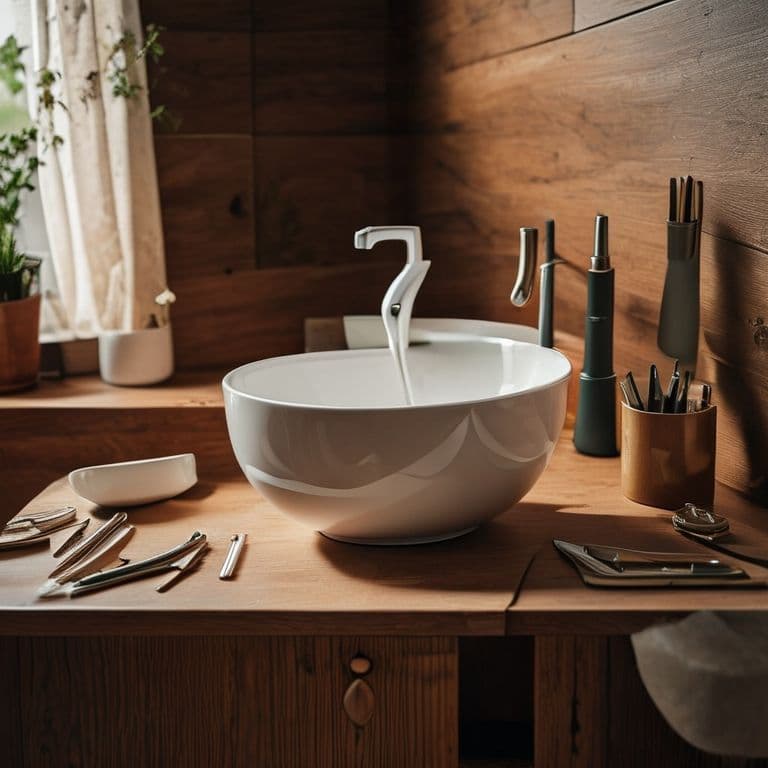 Wash basin installation